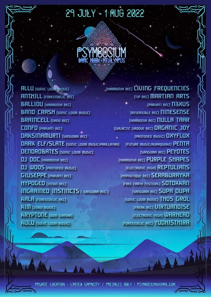 Psymbosium line up