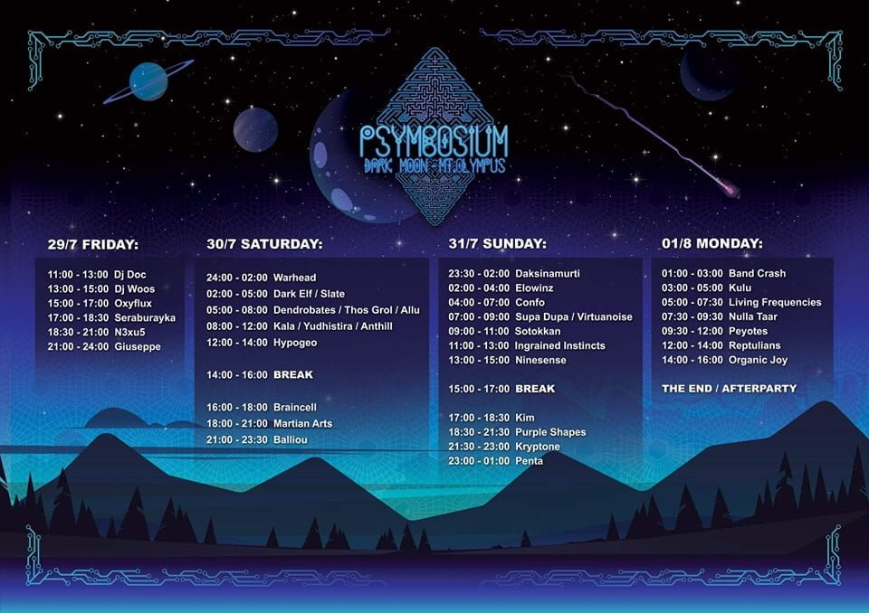 Psymbosium Festival Line-up Announced