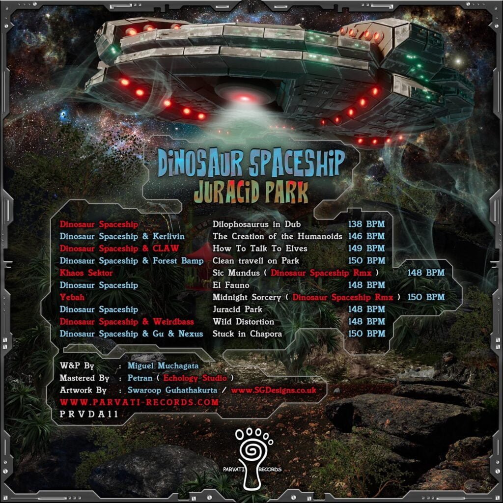 Dinosaur Spaceship - Juracid Park - Out Now