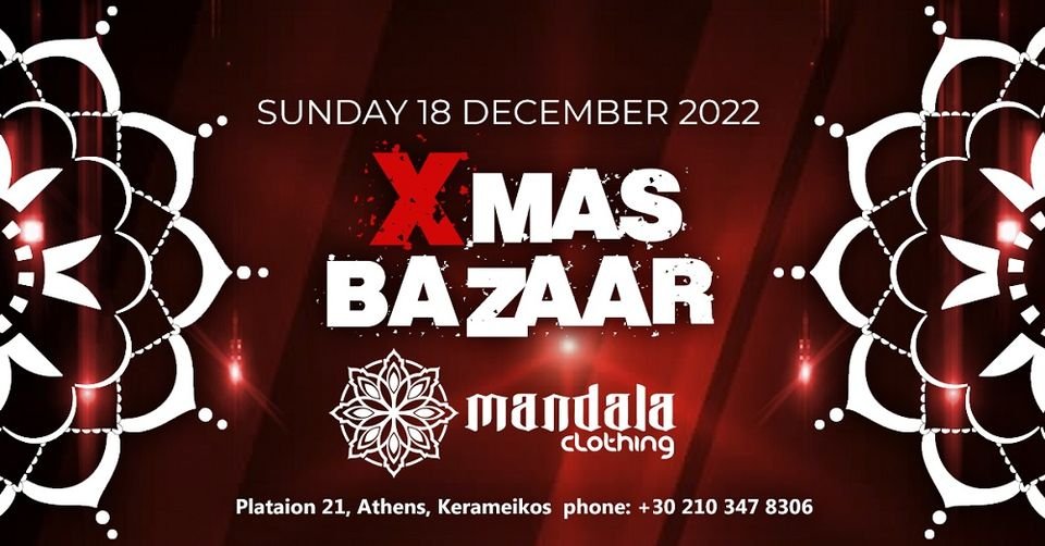 Mandala Clothing Christmas Bazaar