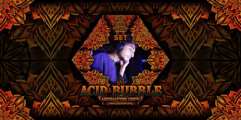 banner acid bubble show