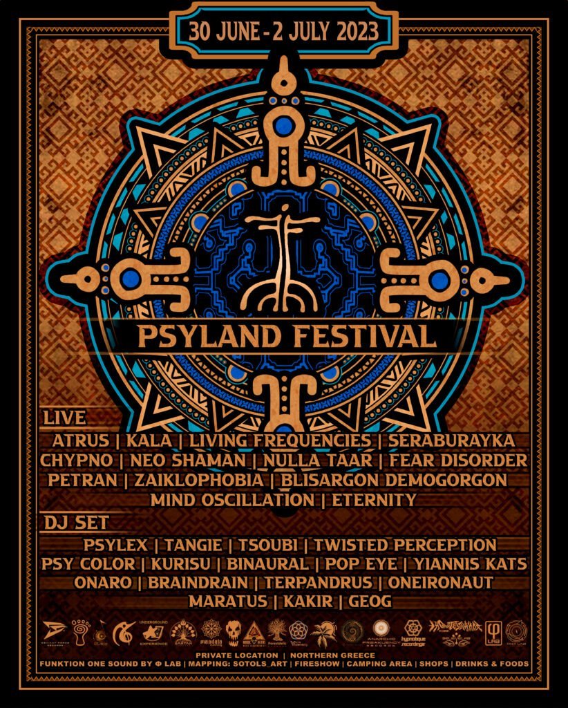 Psyland Festival Pre Sale Tickets line up