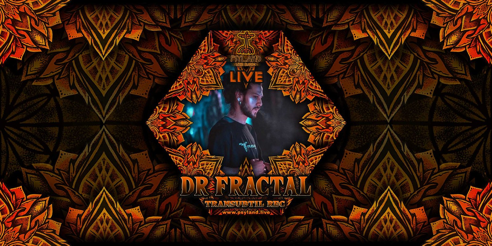 banner dr fractal show live