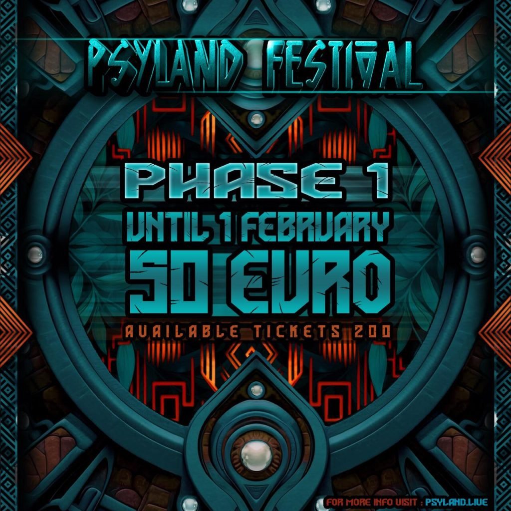 Psyland Festival Tickets - Phase 1