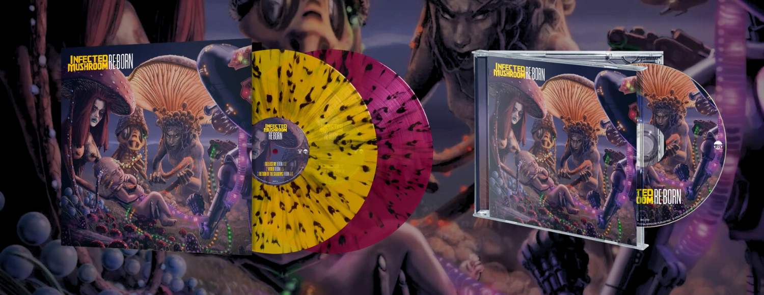 Infected Mushroom Vinyl u0026 CD Reborn - Psyland.live