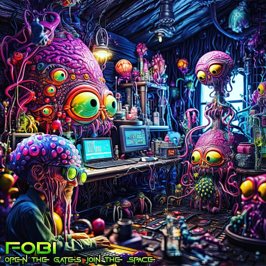 Fobi - Open The Gates Join The Space
